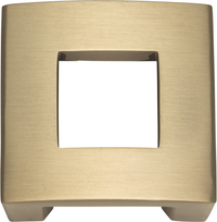 Centinel Square Knob 1 1/4'' cc Champagne 255-CM
