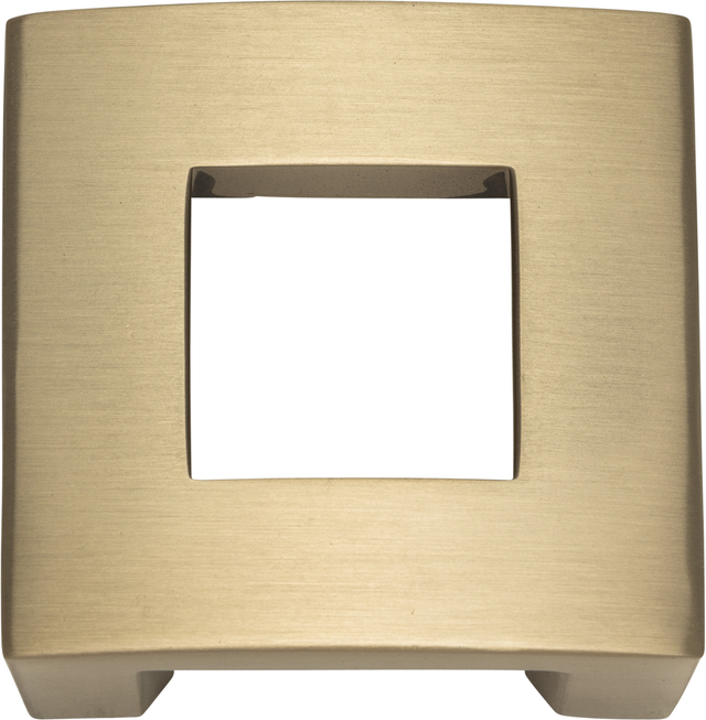 Centinel Square Knob 1 1/4'' cc Champagne 255-CM