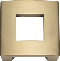 Centinel Square Knob 1 1/4'' cc Champagne 255-CM