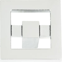 Nobu Square Knob 1 3/8'' Polished Chrome 260-CH