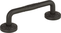Hammered Medallion Pull 3'' cc Aged Bronze 264-O