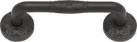 Hammered Medallion Pull 3'' cc Aged Bronze 264-O