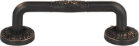 Hammered Medallion Pull 3'' cc Venetian Bronze 264-VB