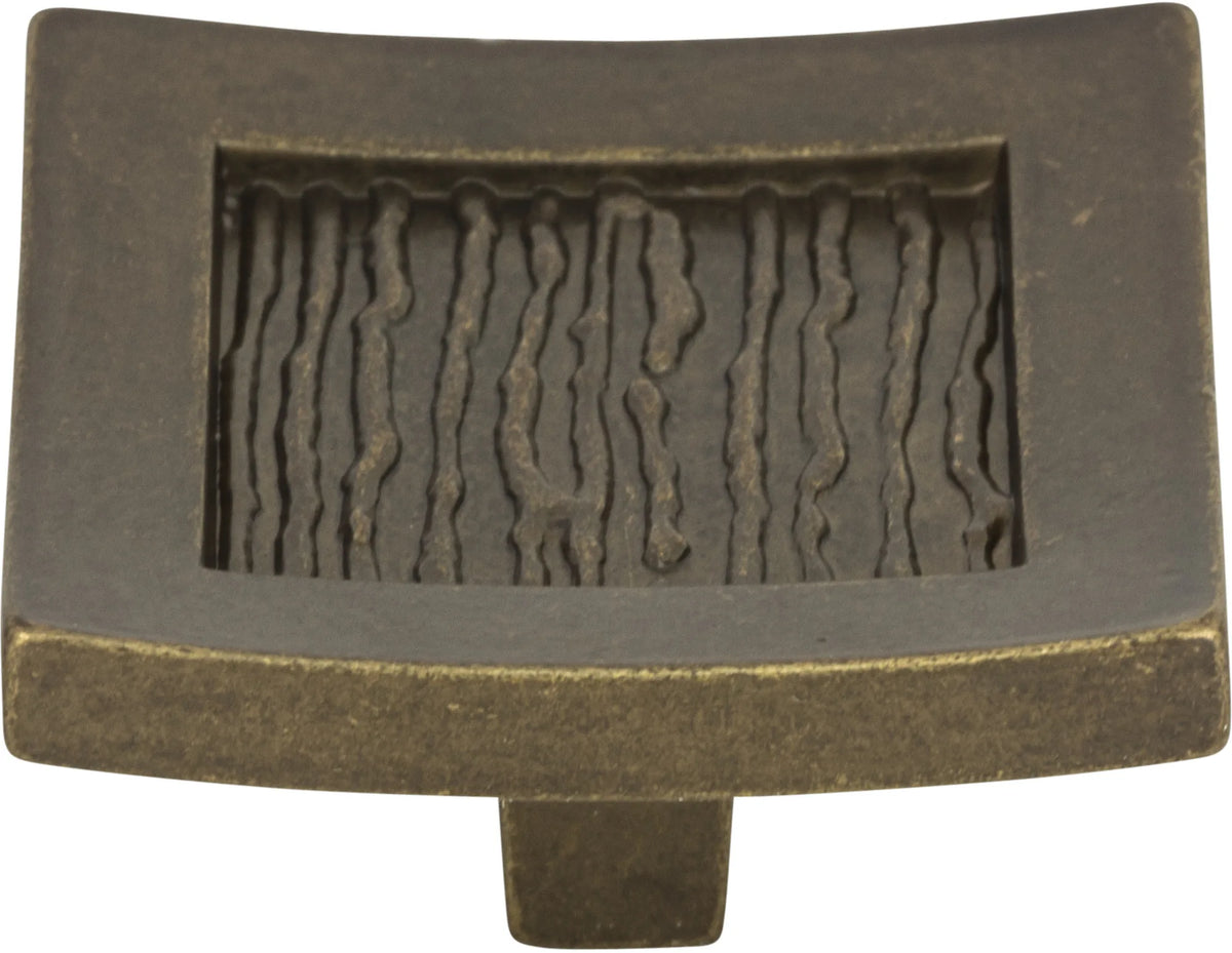 Primitive Square Knob 1 1/2'' Burnished Bronze 270-BB