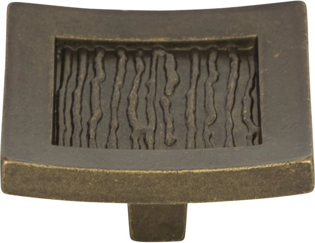 Primitive Square Knob 1 1/2'' Burnished Bronze 270-BB