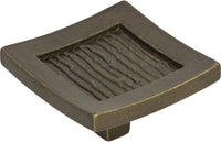 Primitive Square Knob 1 1/2'' Burnished Bronze 270-BB