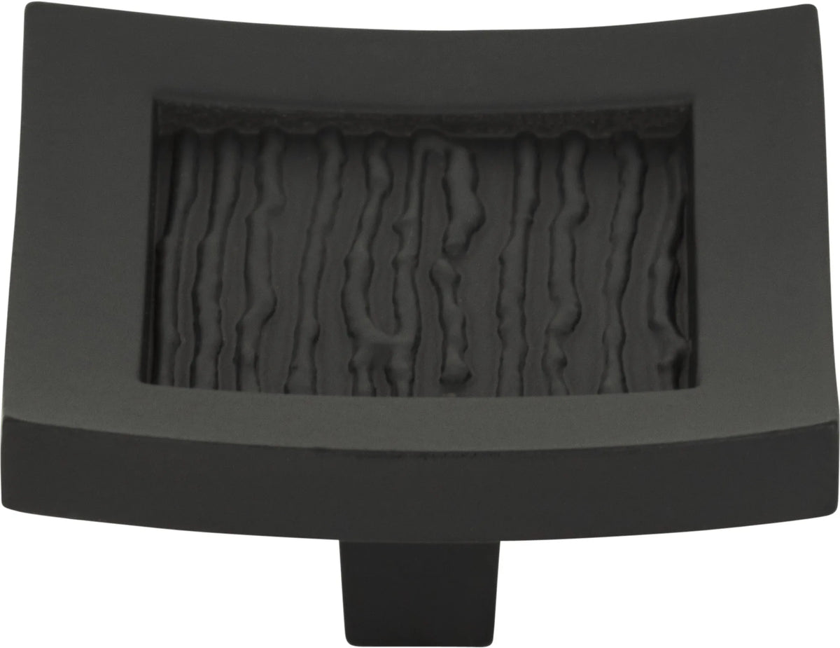 Primitive Square Knob 1 1/2'' Matte Black 270-BL