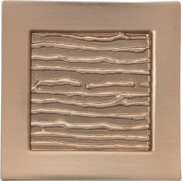 Primitive Square Knob 1 1/2'' Champagne 270-CM