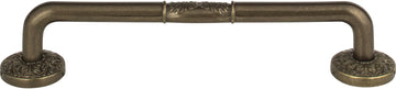 Hammered Medallion Pull 5'' cc