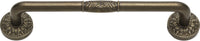 Hammered Medallion Pull 5'' cc Burnished Bronze 277-BB
