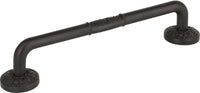 Hammered Medallion Pull 5'' cc Aged Bronze 277-O