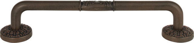 Hammered Medallion Pull 5'' cc Rust 277-R