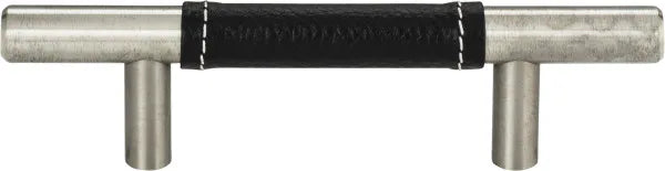 Zanzibar Black Leather Pull 3'' cc
