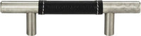 Zanzibar Black Leather Pull 3'' cc