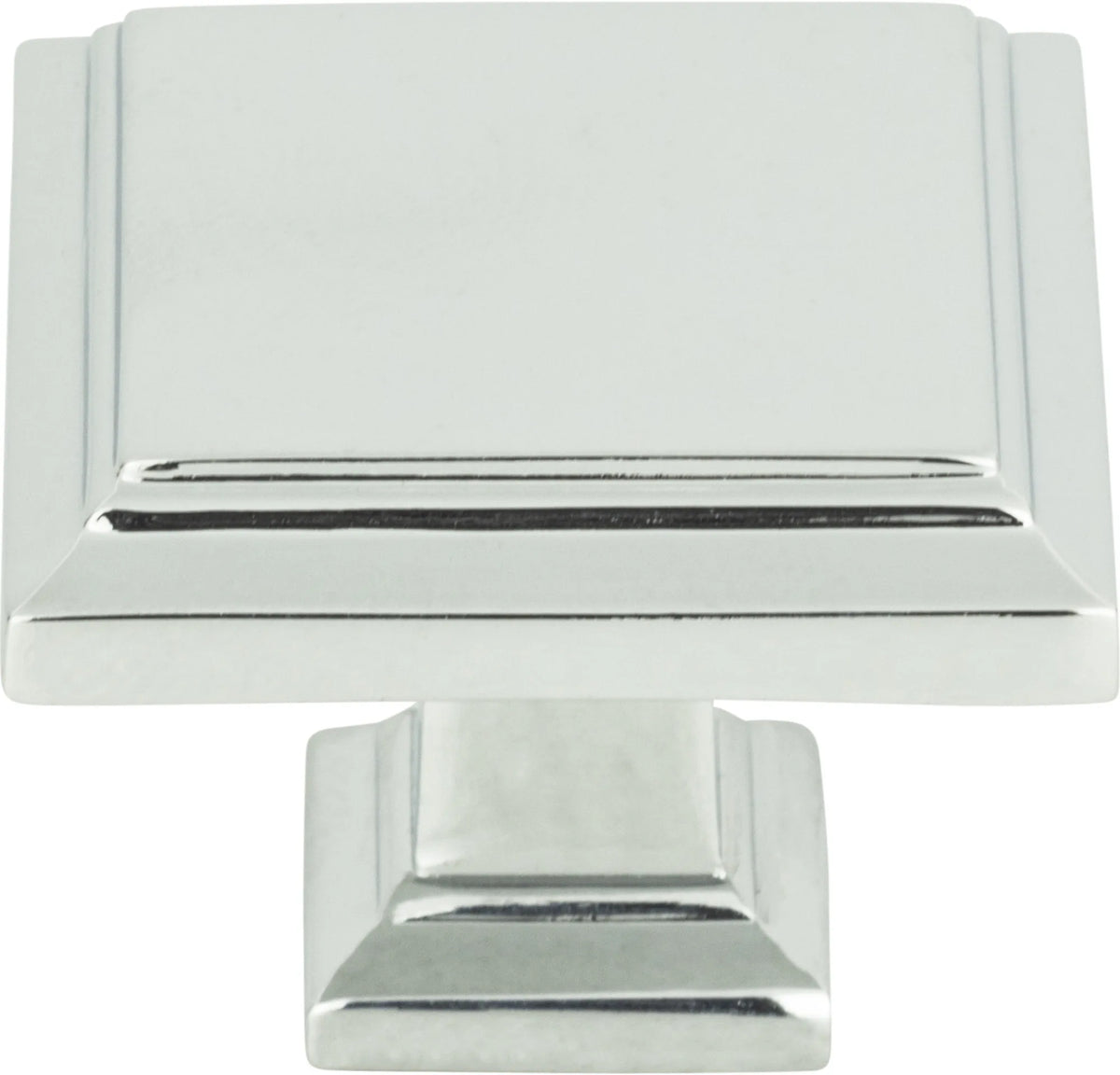 Sutton Place Square Knob 1 1/4'' Polished Chrome 289-CH