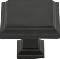 Sutton Place Square Knob 1 1/4'' Modern Bronze 289-MB