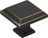 Sutton Place Square Knob 1 1/4'' Venetian Bronze 289-VB