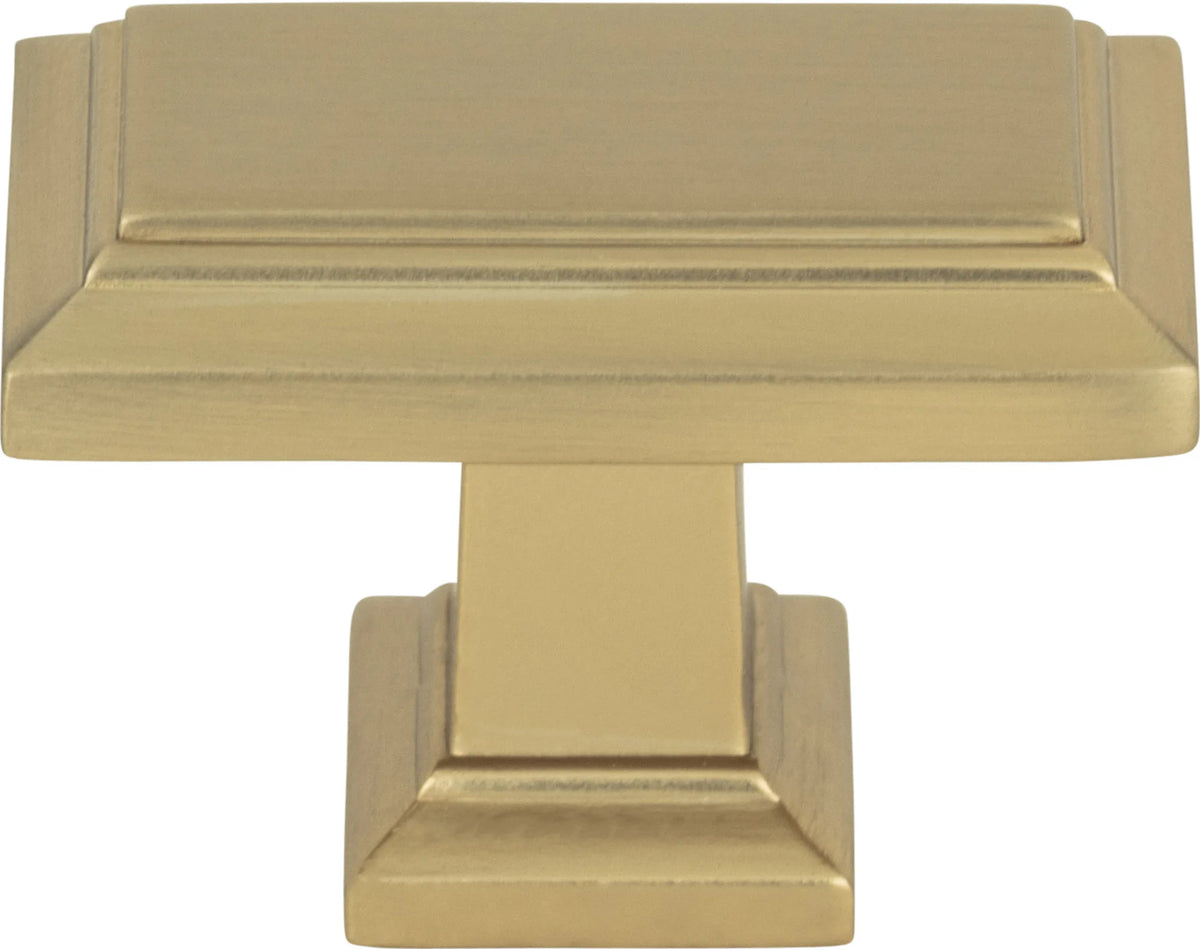 Sutton Place Rectangle Knob 1 7/16'' Champagne 290-CM