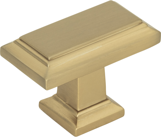 Sutton Place Rectangle Knob 1 7/16'' Champagne 290-CM