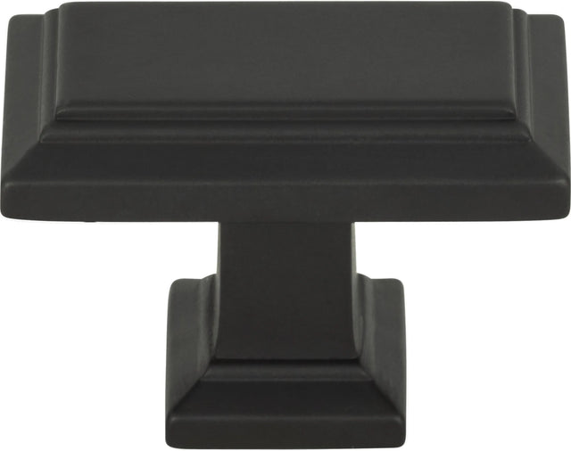 Sutton Place Rectangle Knob 1 7/16'' Modern Bronze 290-MB