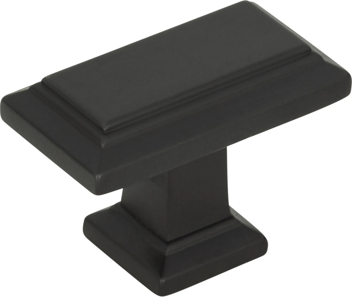 Sutton Place Rectangle Knob 1 7/16'' Modern Bronze 290-MB