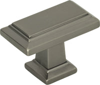 Sutton Place Rectangle Knob 1 7/16'' Slate 290-SL