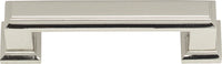 Sutton Place Pull 3'' cc Polished Nickel 291-PN