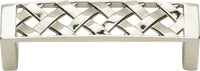 Lattice Pull 3'' cc Polished Nickel 310-PN