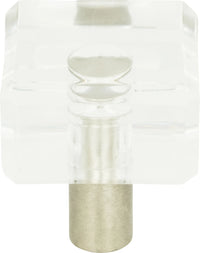 Optimism Square Knob 1 1/4'' Brushed Nickel 3145-BRN