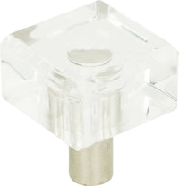 Optimism Square Knob 1 1/4'' Brushed Nickel 3145-BRN