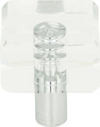 Optimism Square Knob 1 1/4'' Polished Chrome 3145-CH