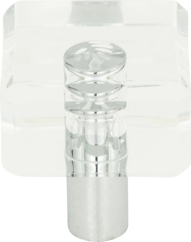 Optimism Square Knob 1 1/4'' Polished Chrome 3145-CH
