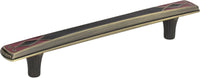Canterbury Pull 5 1/16'' cc Black & Red 3188-R-B