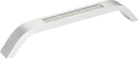 Crystal Inset Pull 6 5/16'' cc Matte Chrome 3198-MC