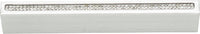 Crystal Inset Thin Pull 3 3/4'' cc Matte Chrome 3200-MC