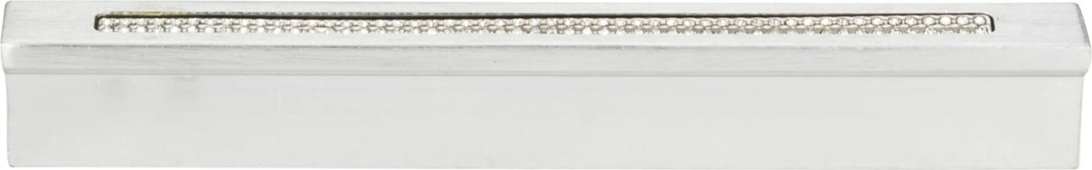 Crystal Bar Inset Thin Pull 3 3/4'' cc Matte Chrome 3201-MC