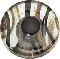 Dream Glass Milky Way Glass Round Knob 1 1/2'' Aged Bronze 3206-O