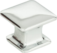 Alcott Square Knob 1 1/4'' Polished Chrome 322-CH