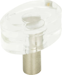 Optimism Oval Knob 1 1/2'' Brushed Nickel 3230-BRN