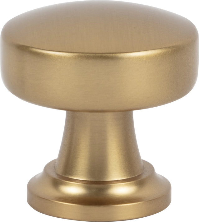 Browning Round Knob 1 1/4'' Warm Brass 325-WB