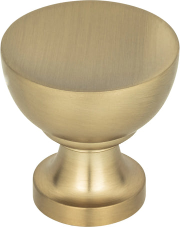 Shelley Round Knob 1 1/4'' Champagne 328-CM