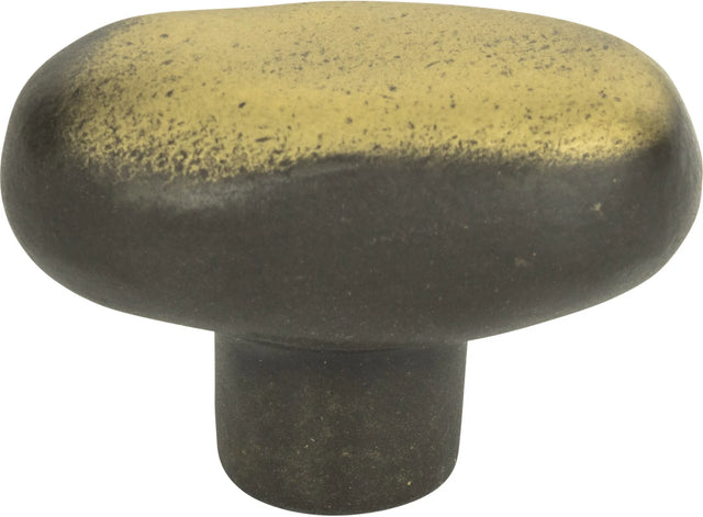 Distressed Oval Knob 1 11/16''