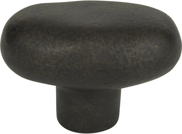 Distressed Oval Knob 1 11/16'' Oil Rubbed Bronze 332-ORB