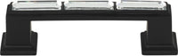 Crystal Legacy Pull 3'' cc Matte Black 341-BL
