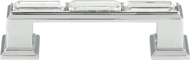Crystal Legacy Pull 3'' cc Polished Chrome 341-CH