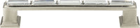 Crystal Legacy Pull 5 1/16'' cc Brushed Nickel 342-BRN