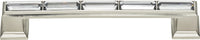 Crystal Legacy Pull 5 1/16'' cc Brushed Nickel 342-BRN