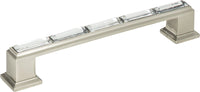 Crystal Legacy Pull 5 1/16'' cc Brushed Nickel 342-BRN