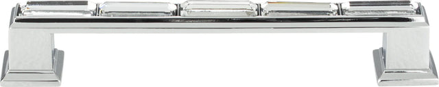 Crystal Legacy Pull 5 1/16'' cc Polished Chrome 342-CH