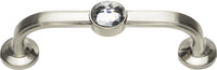 Crystal Legacy Bracelet Pull 3'' cc Brushed Nickel 344-BRN